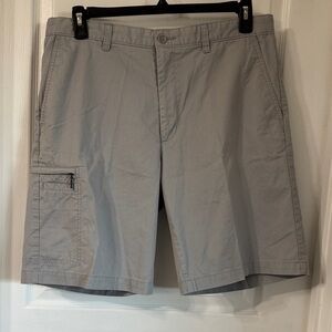 Greg Norman Collection Light Gray Cargo Shorts